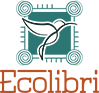 Logotipo de ecolibrí